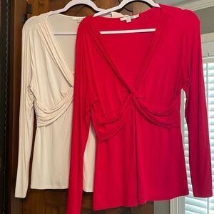 Pair of size 10 Boden tops